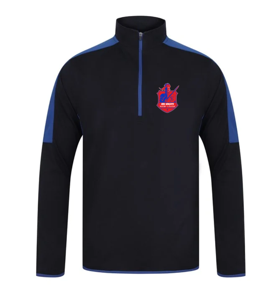 Hull Knights Rugby League 1/4 Zip Top