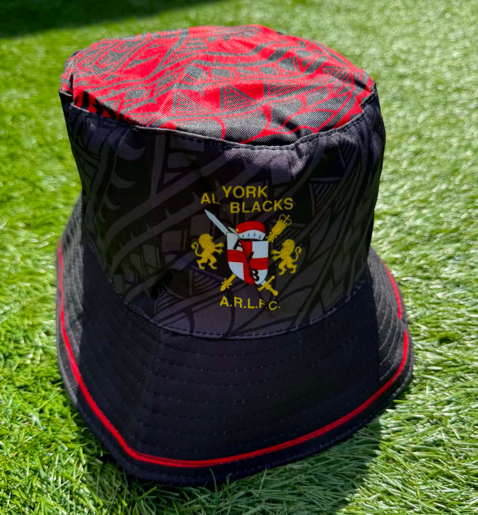 New Earswick All Blacks Bucket Hat