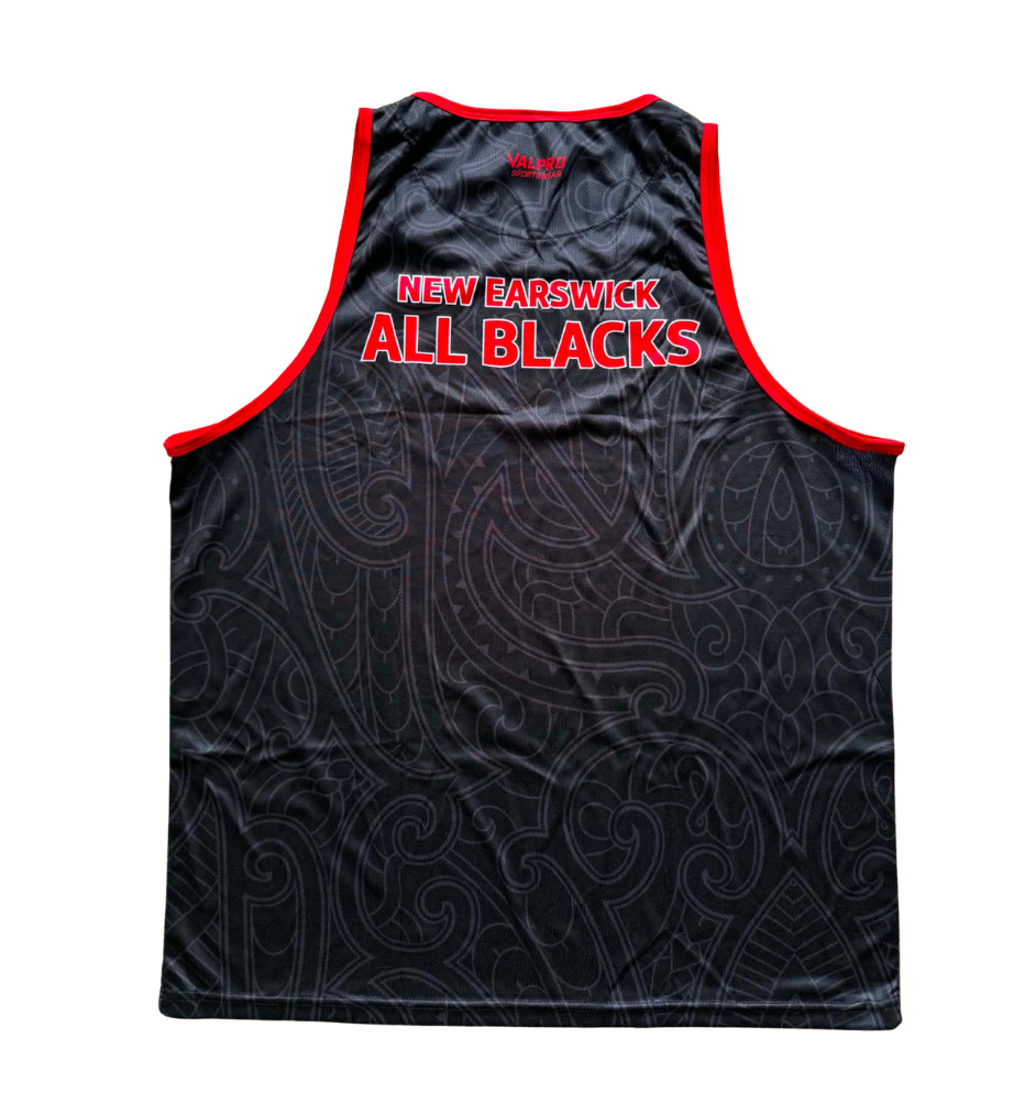 New Earswick All Blacks Maori Training Vest