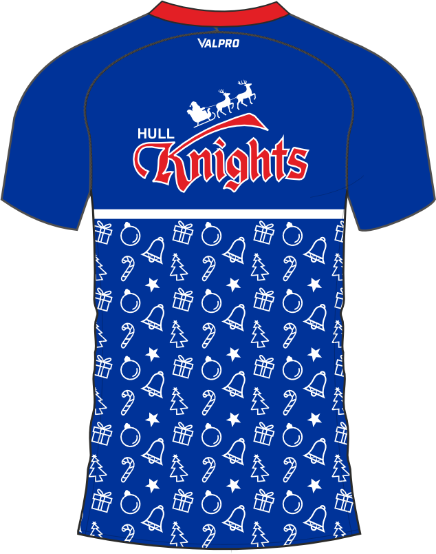 Hull Knights Rugby League Christmas T Shirt