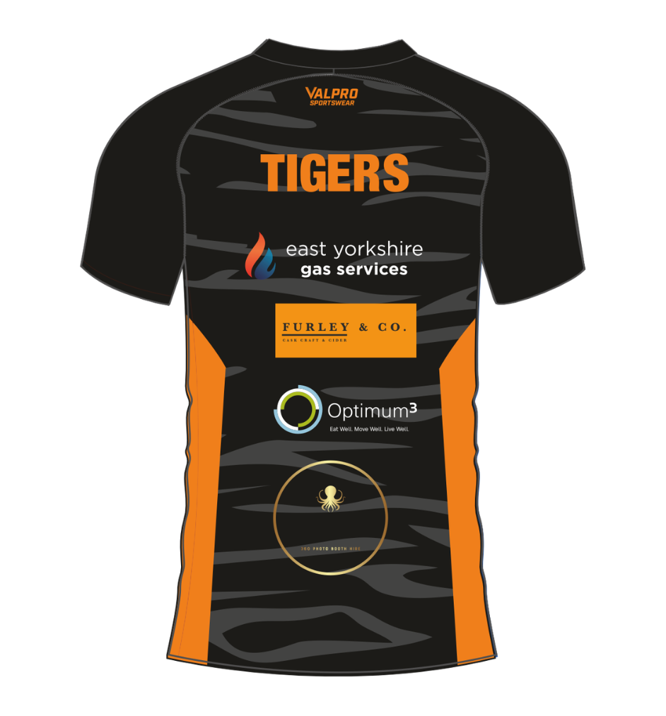 ** PRE ORDER ** Cottingham Tigers U13s Tech T Shirt