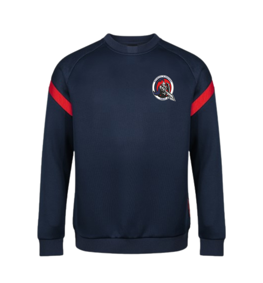 Methley Warriors Kinetic Crew Neck Tech Sweatshirt