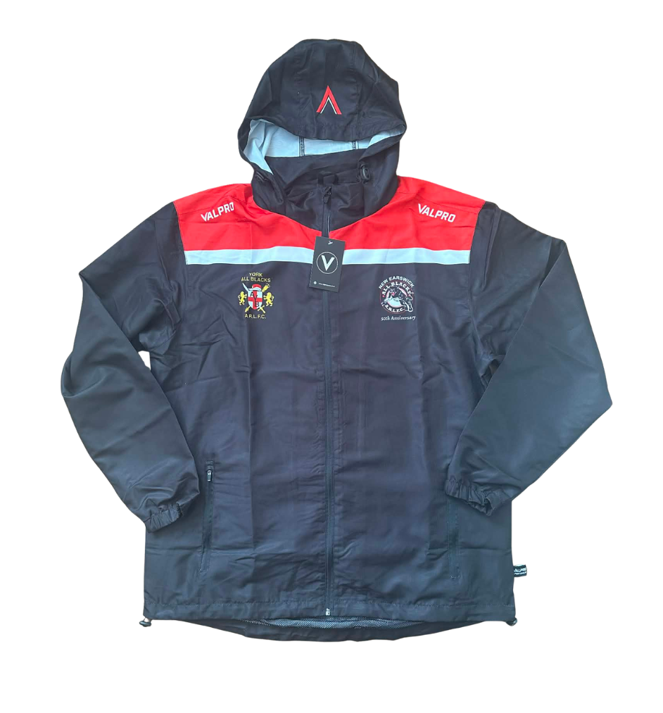 New Earswick All Blacks Rain Jacket