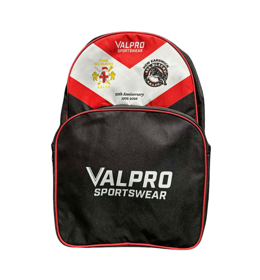 New Earswick All Blacks Squad Back Pack