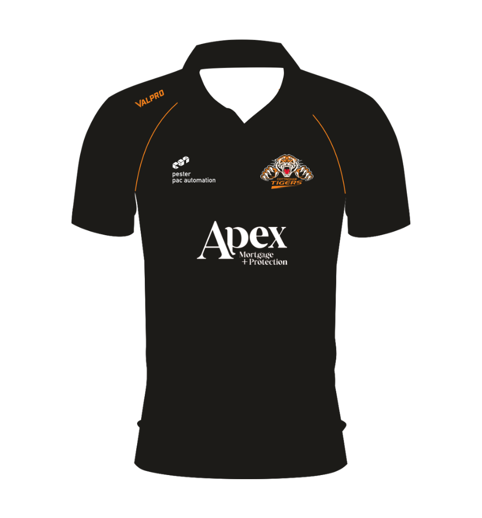 ** PRE ORDER ** Cottingham Tigers U12s Performance Polo Shirt
