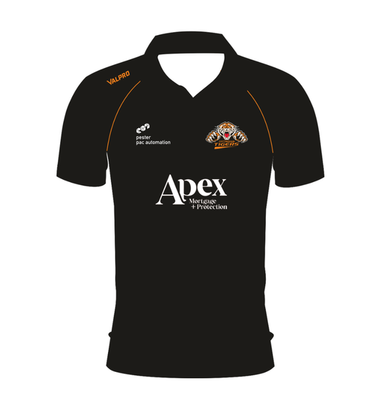 ** PRE ORDER ** Cottingham Tigers U12s Performance Polo Shirt