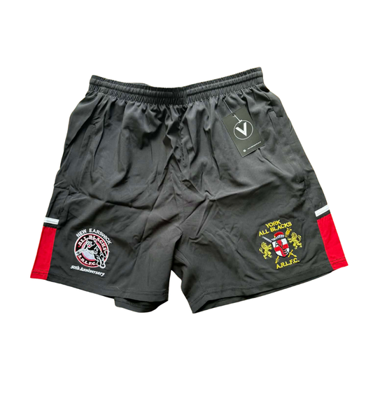 New Earswick All Blacks Zip Pocket Leisure Shorts