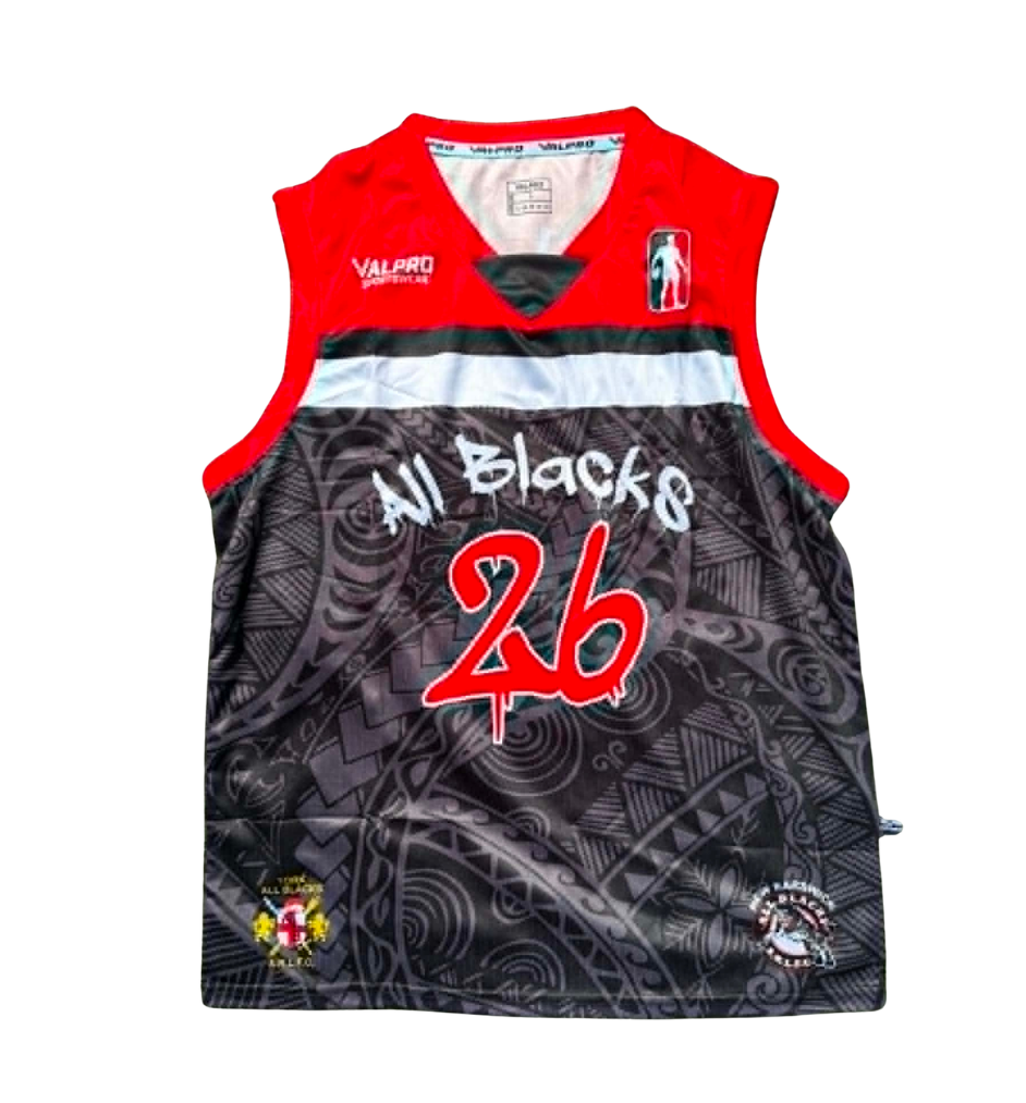 New Earswick All Blacks Basketball Vest
