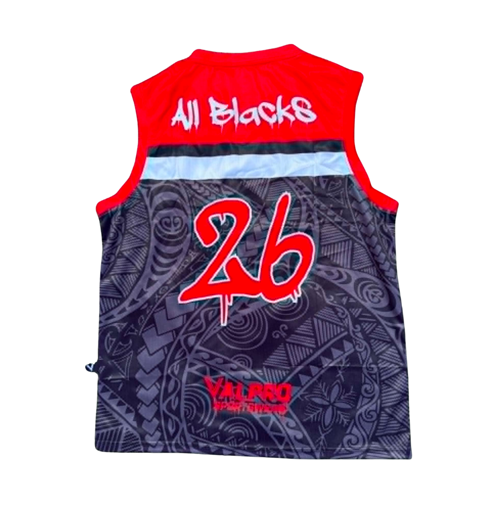 New Earswick All Blacks Basketball Vest