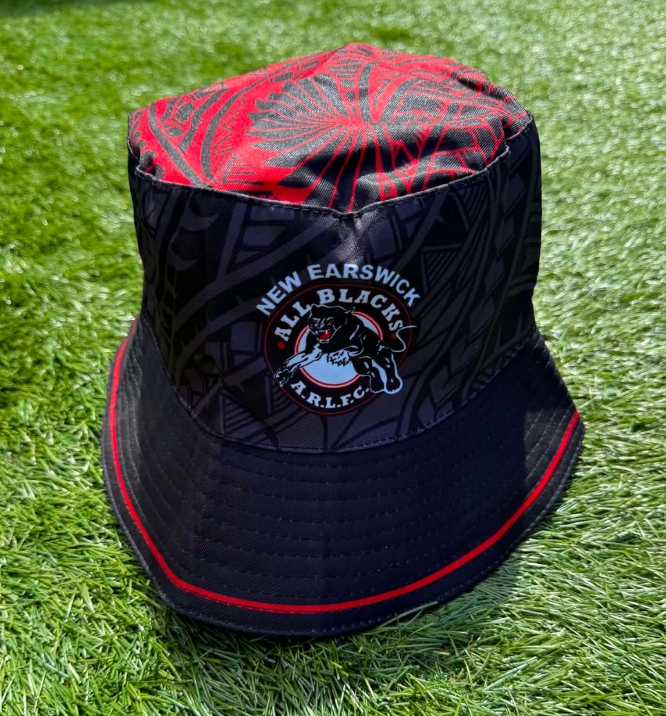 New Earswick All Blacks Bucket Hat