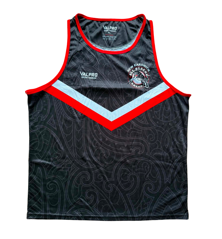 New Earswick All Blacks Maori Training Vest