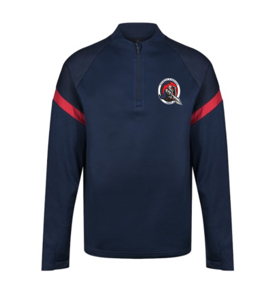 Methley Warriors  1/4 Zip Midlayer
