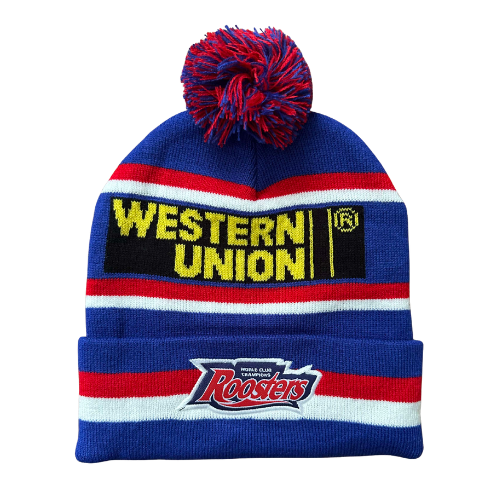 Roosters Rugby League Bobble Hat